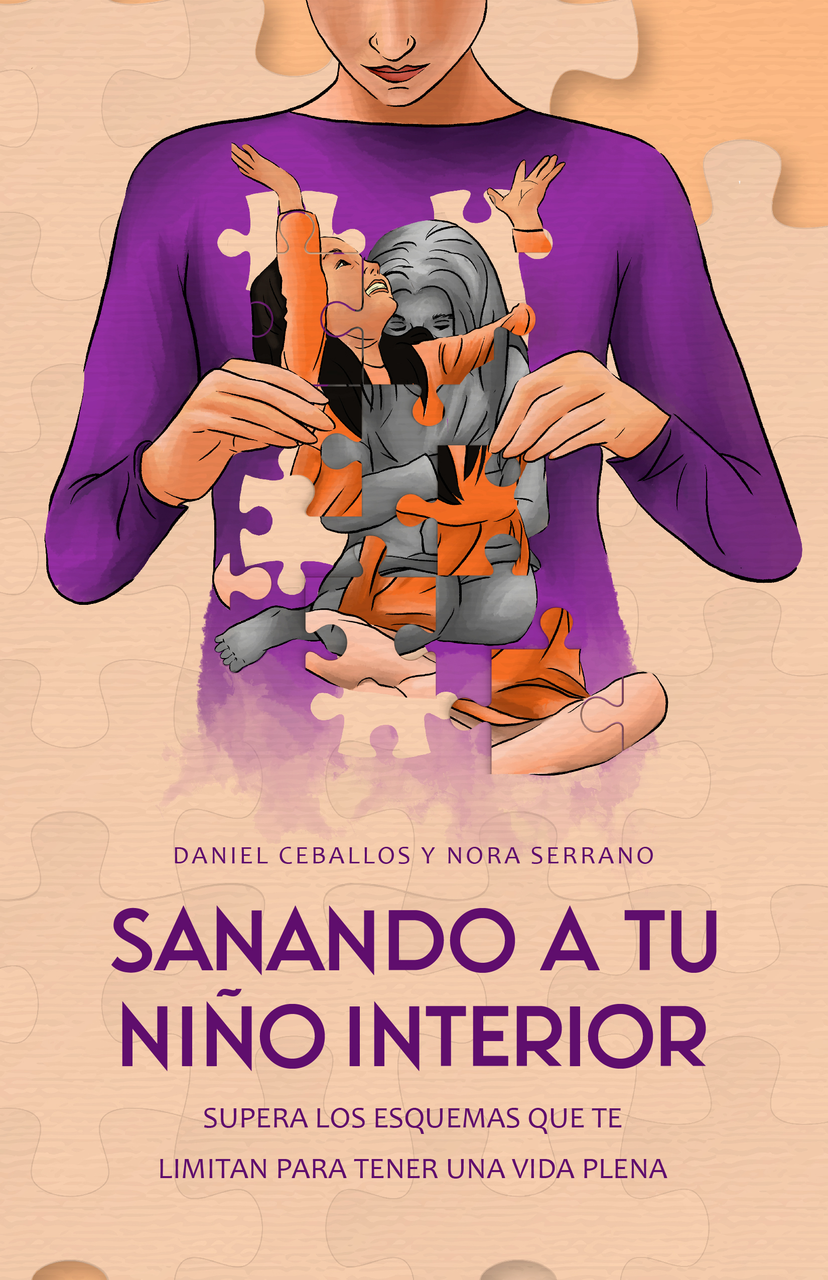 Portada del libro Sanando a tu niño interior, de Nora Serrano y Daniel Ceballos
